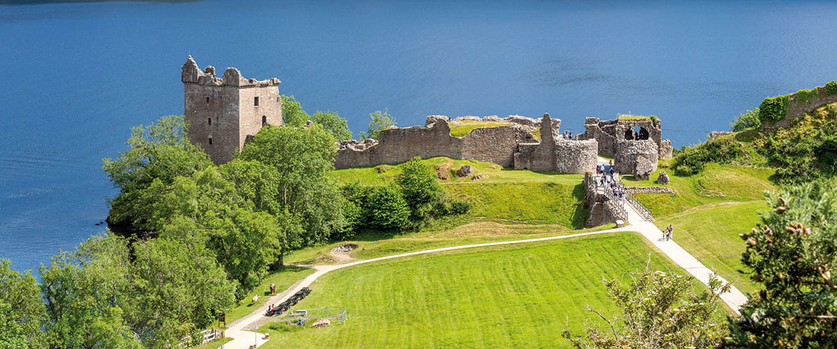 Urquhart Castle near Invergordon